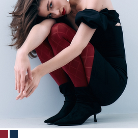 Punčocháče Fiore Fusil - Romby