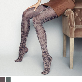 Punčocháče Veneziana Leopardo