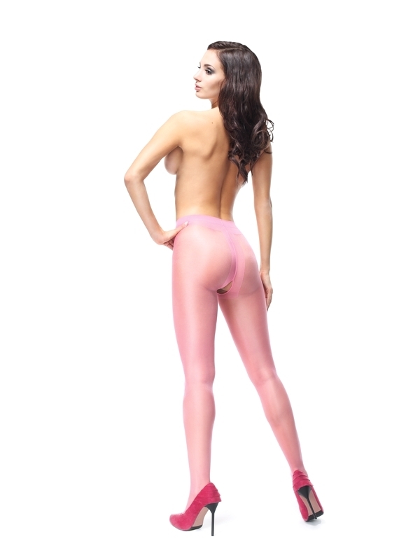 Punčocháče MissO P101 Light Pink