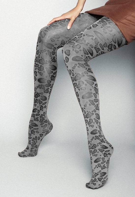 Punčocháče Veneziana Leopardo