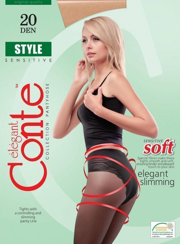 Punčocháče Conte Style 20