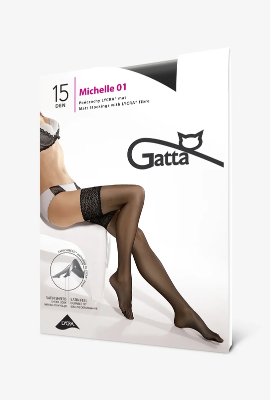 Punčochy samodržící Gatta Michelle 01 15