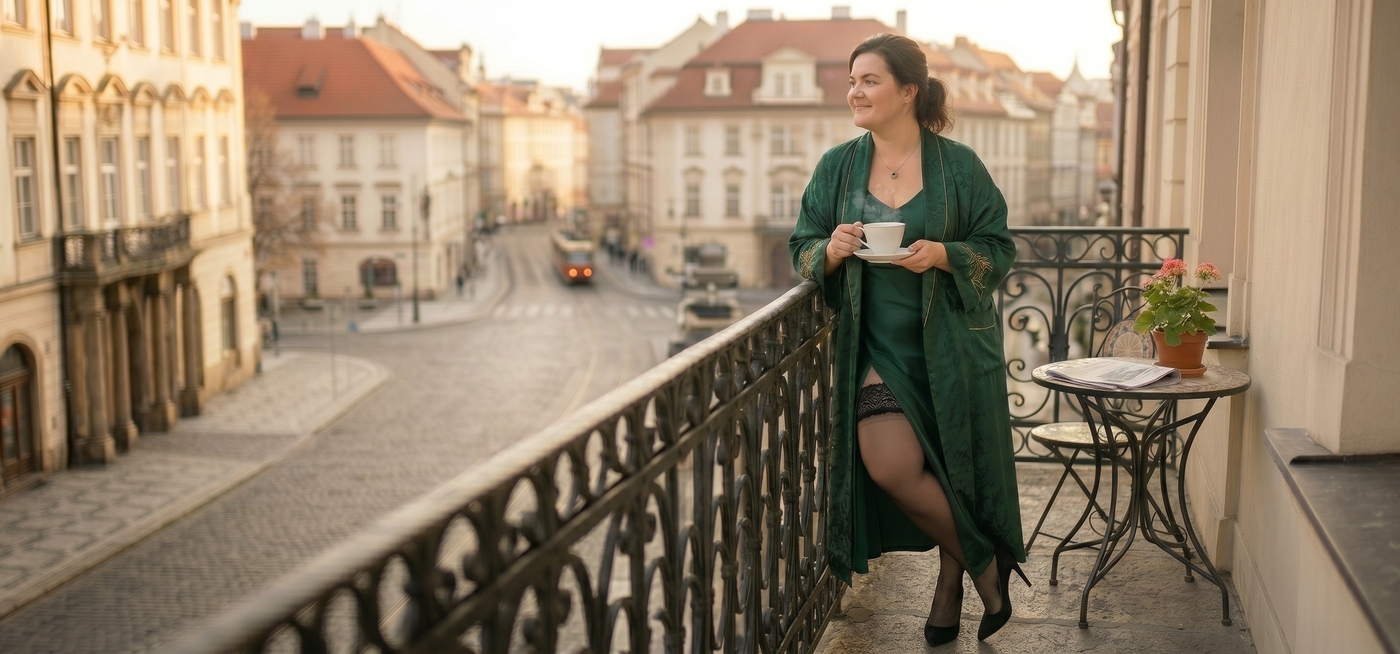 Samodržící punčochy pro silnější stehna | Timea.cz